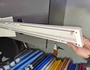 Modern Aluminium Double Track Curtain Rail With Accessories