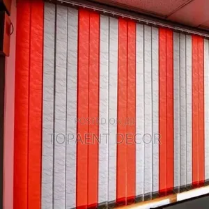Rationed Vertical Office Window Blinds With Cord for Easy Movement