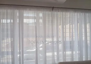 Transparent Living Room White Window Sheers for Daytime Privacy