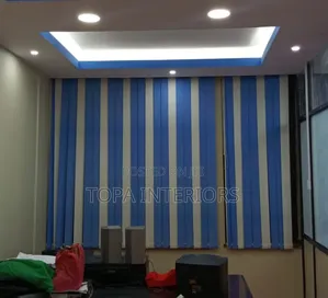 Window Blinds Custom Made Vertical Office Curtains Installation
