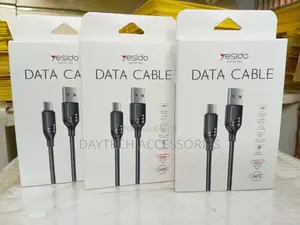 Yesido Ca126c Usb-a to Type-C 18w Fast Charging and Data Cable.