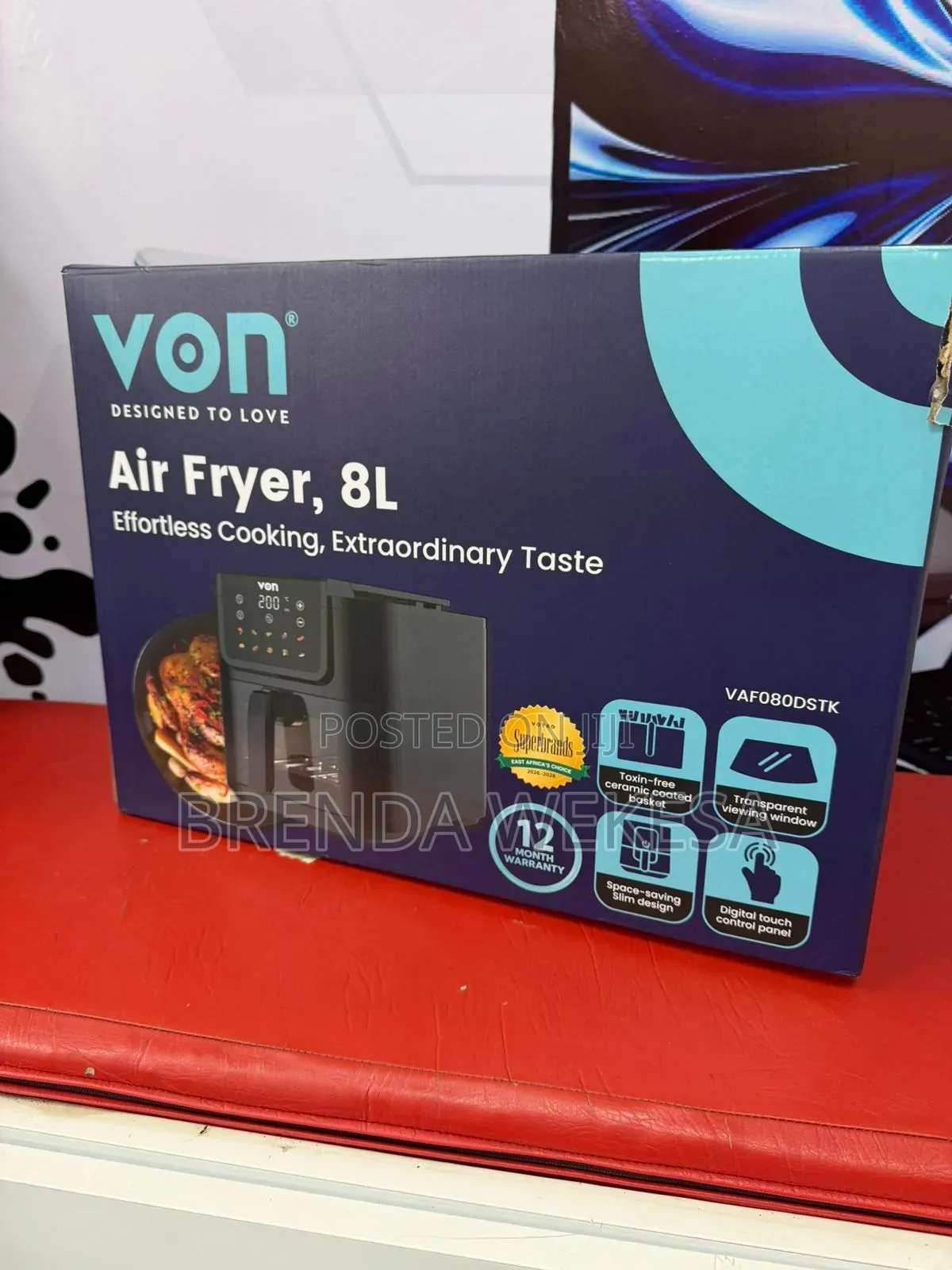 Von 8l Air Fryer