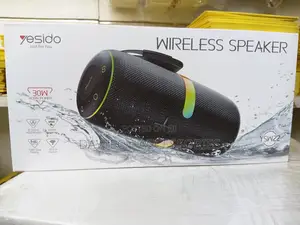 Yesido 30w Ipx6 Waterproof Wireless Bluetooth Speaker - Black
