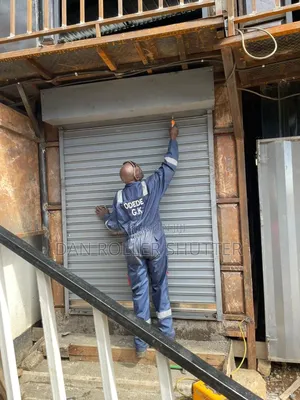 Motorized Security Roller Shutter