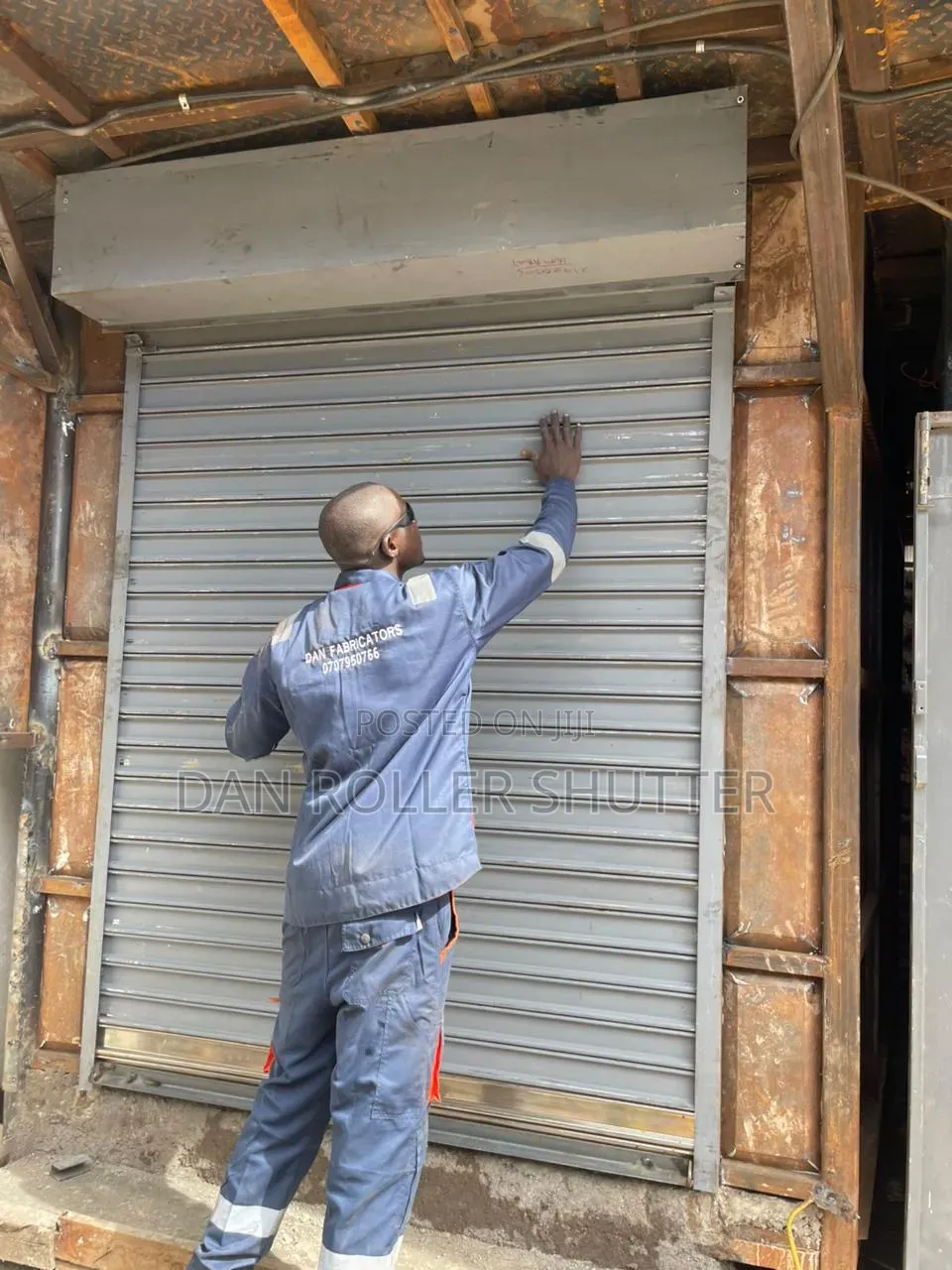 Heavy-Duty Automated Roller Shutter