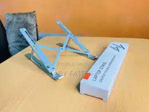 Flexible Aluminium Laptop Stand – Adjustable Ergonomic Design