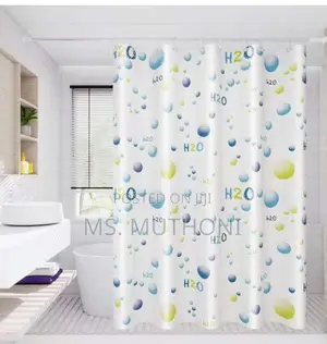 Unique Patterns Waterproof Shower Curtain