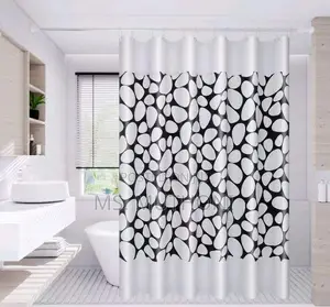 Unique Patterns Waterproof Shower Curtain