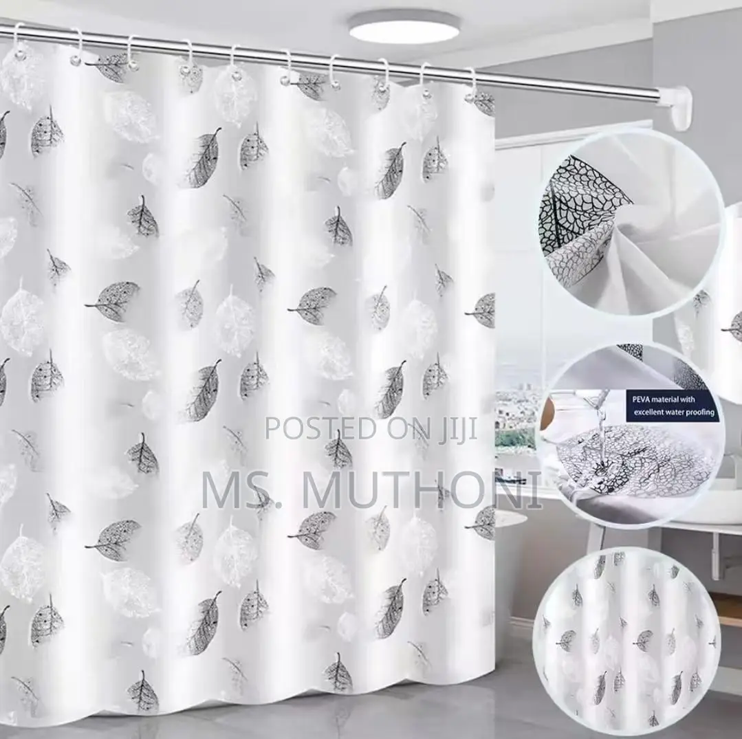 Unique Patterns Waterproof Shower Curtain