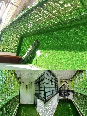 Green 1mx3m Faux Greenery Rolls for Balcony Privacy Cover Fence
