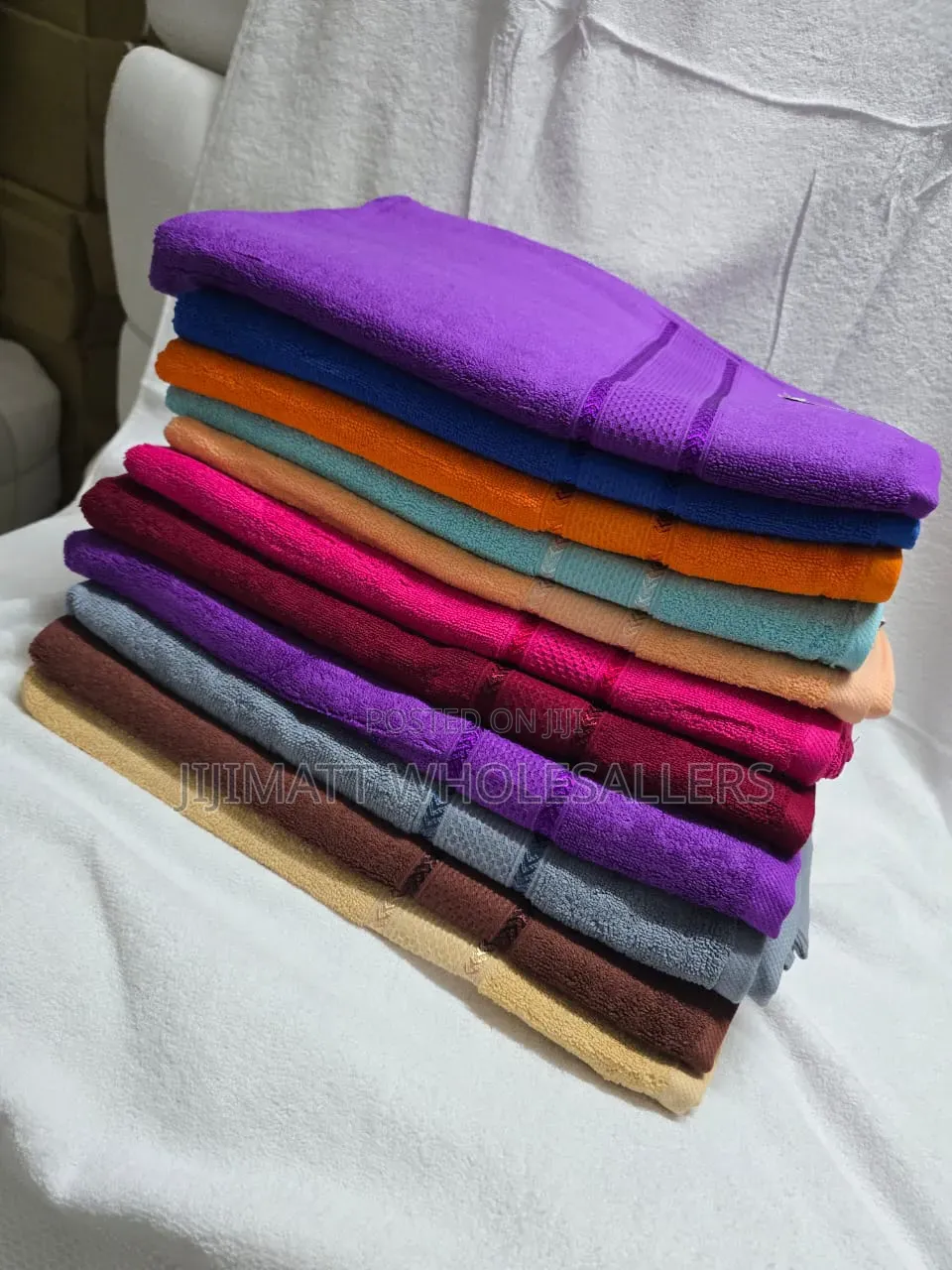 Large 100% Cotton Towel Available