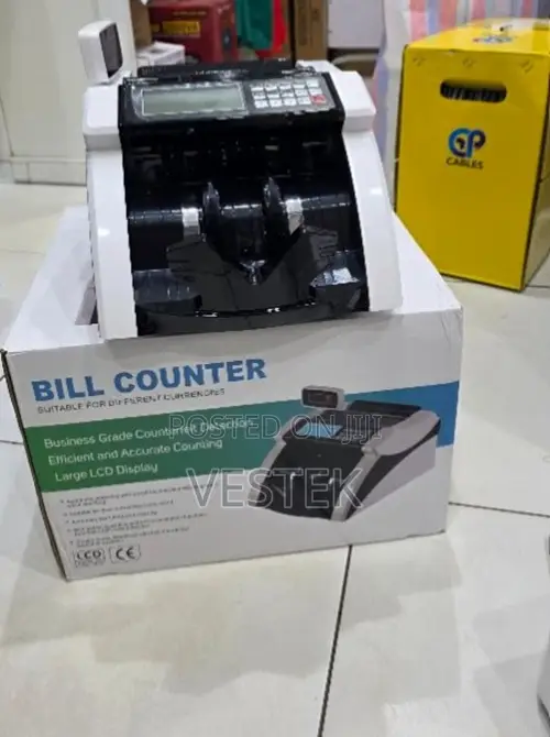 Heavy Duty Cash Counting Machine With Automatic Note Detection