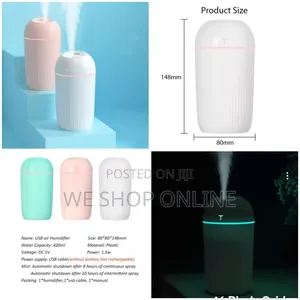 420ml Nightlight Humidifier