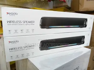 Yesido Ysw27 10w RGB Desktop Wireless Bluetooth Speaker(Black)