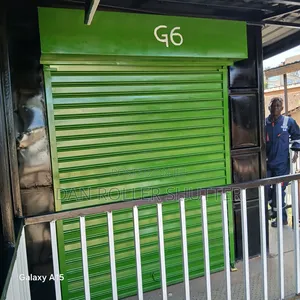 Motorized Commercial Entry Door