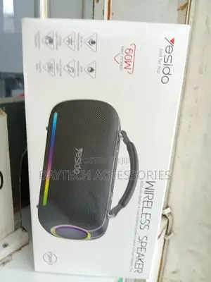 Yesido Ysw43 Wireless Speaker With 60w Power and RGB Lights.