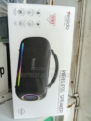 The Yesido Ysw43 High-Power 60w Outdoor Bluetooth Speaker - Black