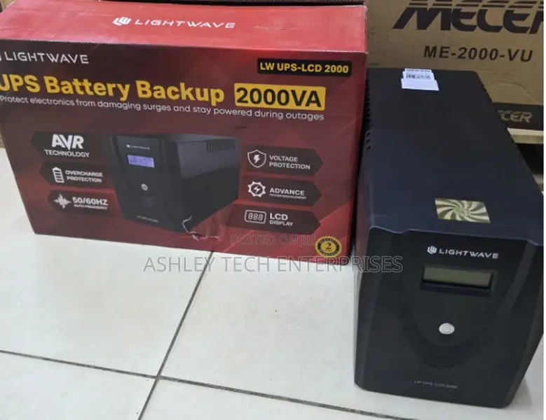Lightwave 2kva Backup Ups – Digital Display