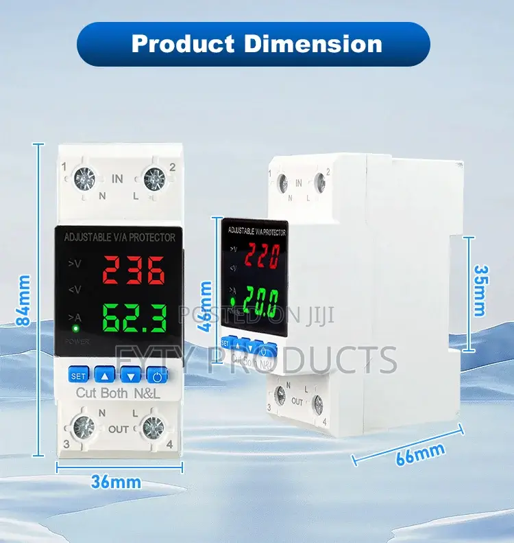 Adjustage Voltage Protector 63a