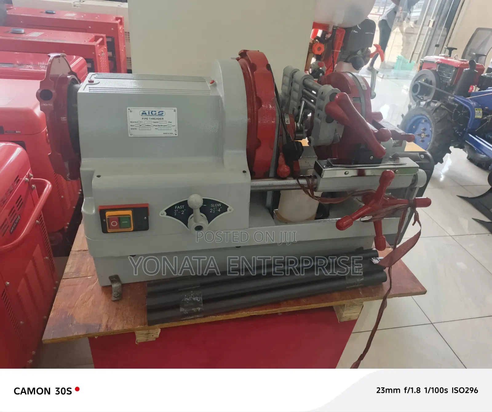 Aico Japan Durable Pipe Threading Machine 1/2" to 2"