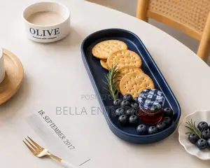 Minimalist Rectangular Serving Platters 600/-