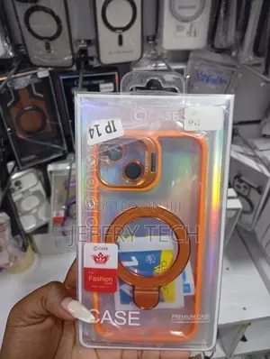 Magsafe-Compatible Phone Case With a Built-in Metal Kickstand