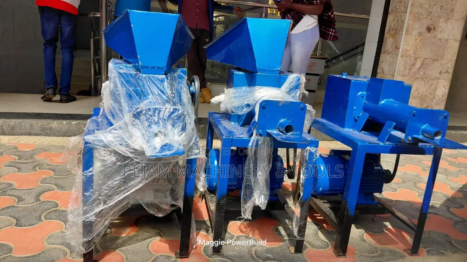Charcoal Briquette Machine With 5hp Motor
