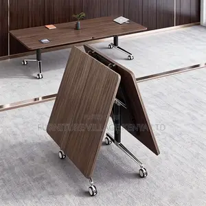 2400mm Modern Folding Brown Conference Table