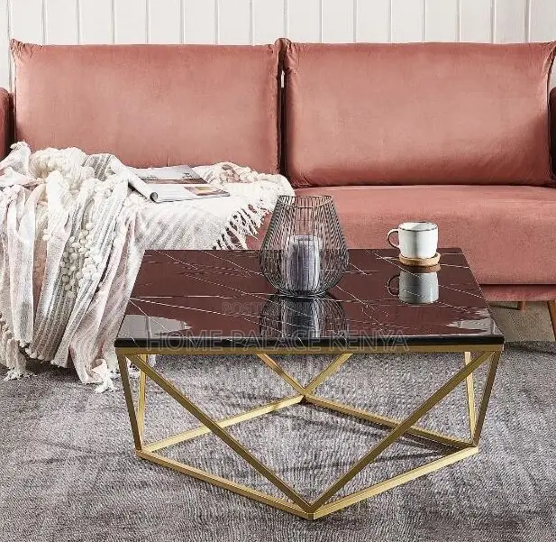 Coffee Table: Tempered Glass Coffee Table