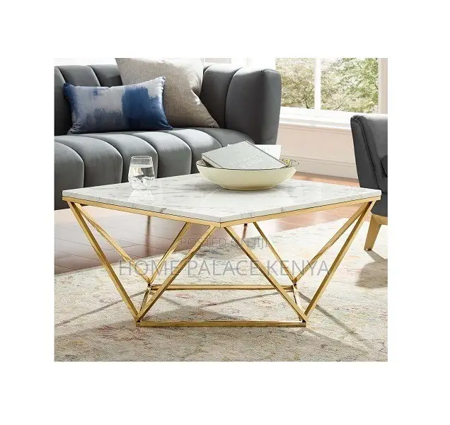 Coffee Table: Tempered Glass Coffee Table
