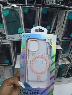 iPhone 11 in Pink Mocca Strong Magnetic Compatible Case