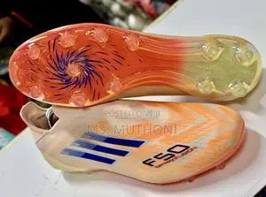 Adidas F50 Elite Laceless Fg Soccer Boots in a Vibrant Beam Orange