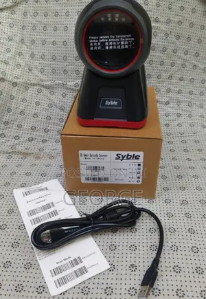 Syble Xb-8602 2d Desktop Table Mount Barcode Scanner