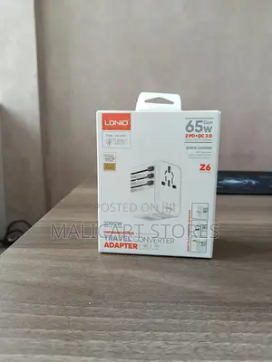 Ldnio Z6 Gan 65w Universal Adapter