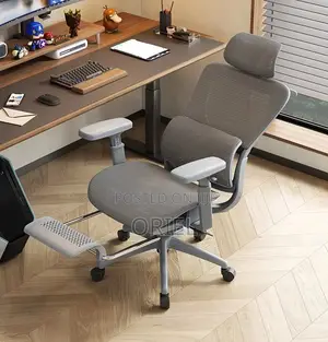 Modern Office Chair : White Executive Orthopedic Office Chair
