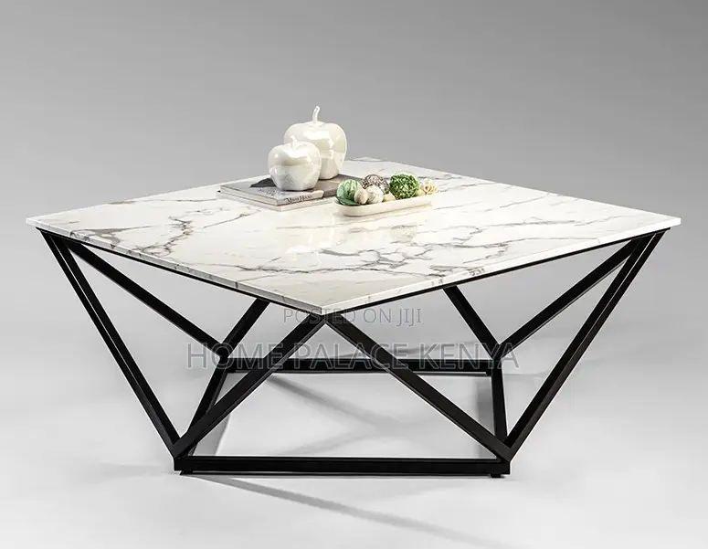 Coffee Table: Tempered Glass Coffee Table