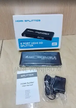Hdmi Split Screen For Security Cameras - 4x1 Multi-viewer Kit