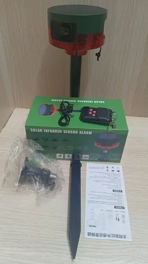Wireless Solar Security Alarm With Pir Detection