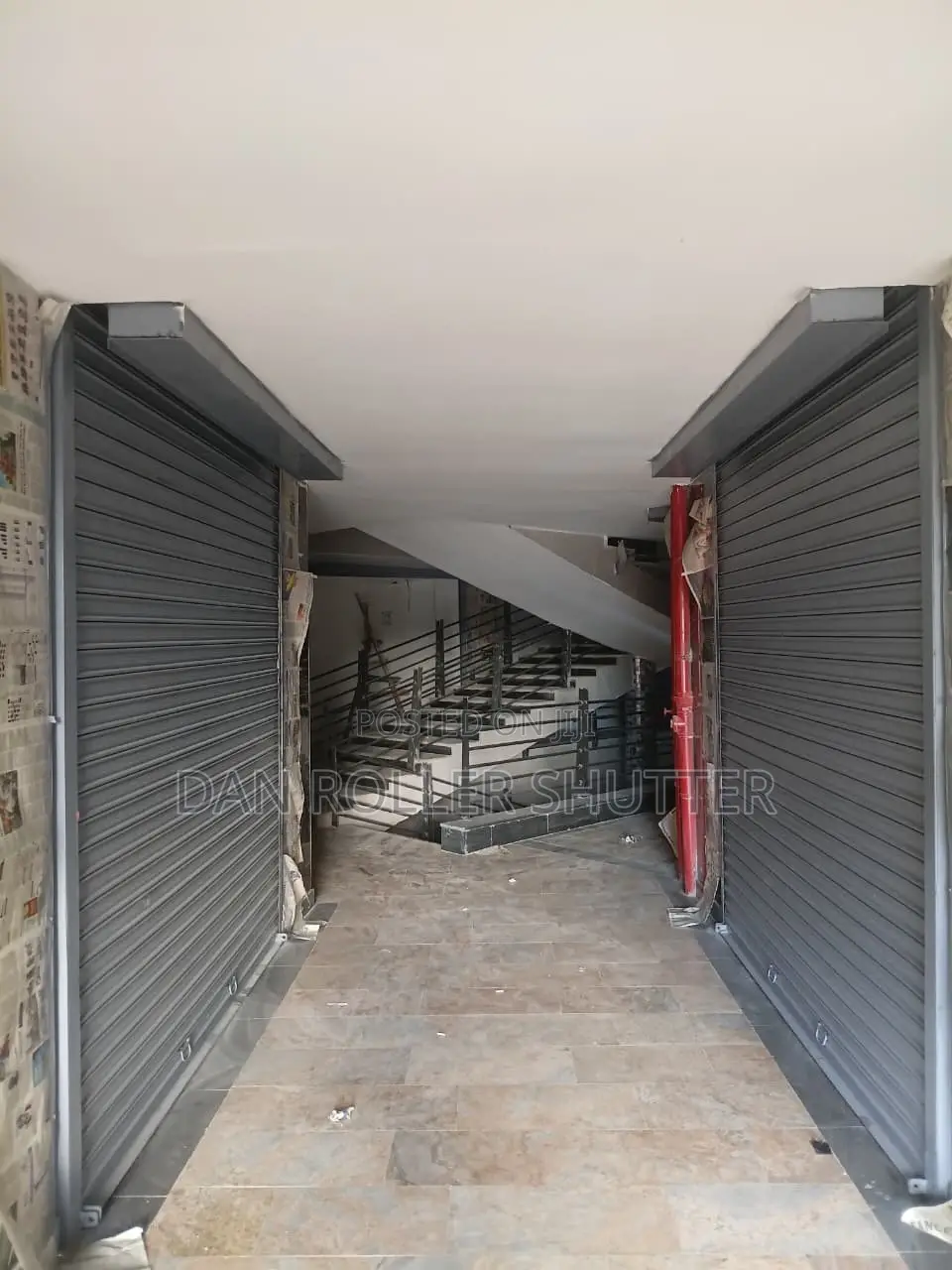 Electric Roller Shutter With Safety System