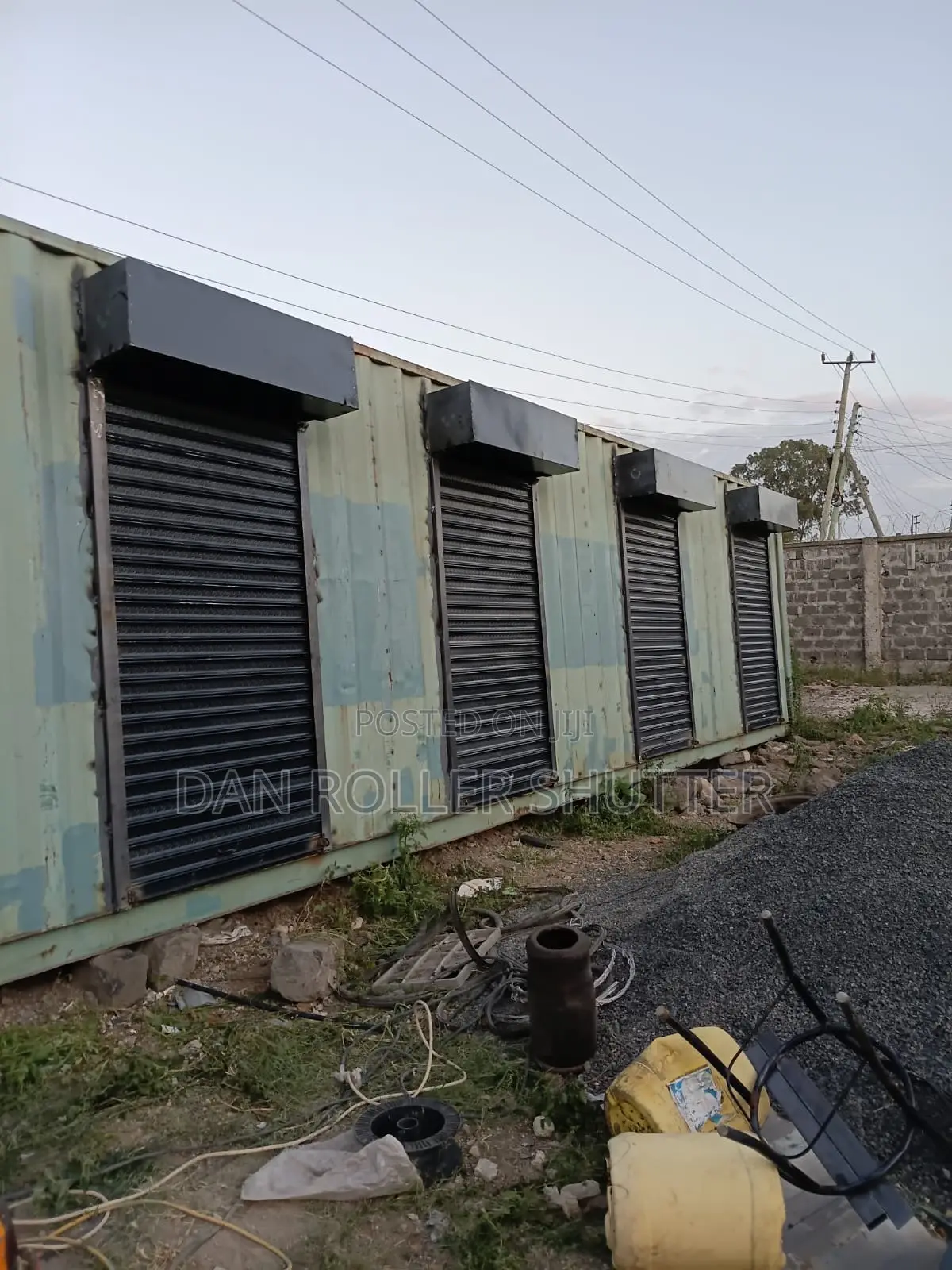 Electric Roller Shutter With Safety System