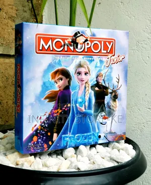 Monopoly Junior Frozen, Fun Property-Buying Game for Kids