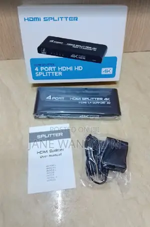 Hdmi 4x1 Quad Multi-Viewer Full Hd - - New