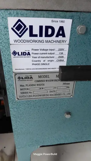 Combined Multipurpose Lida Woodworking/Planer Machine