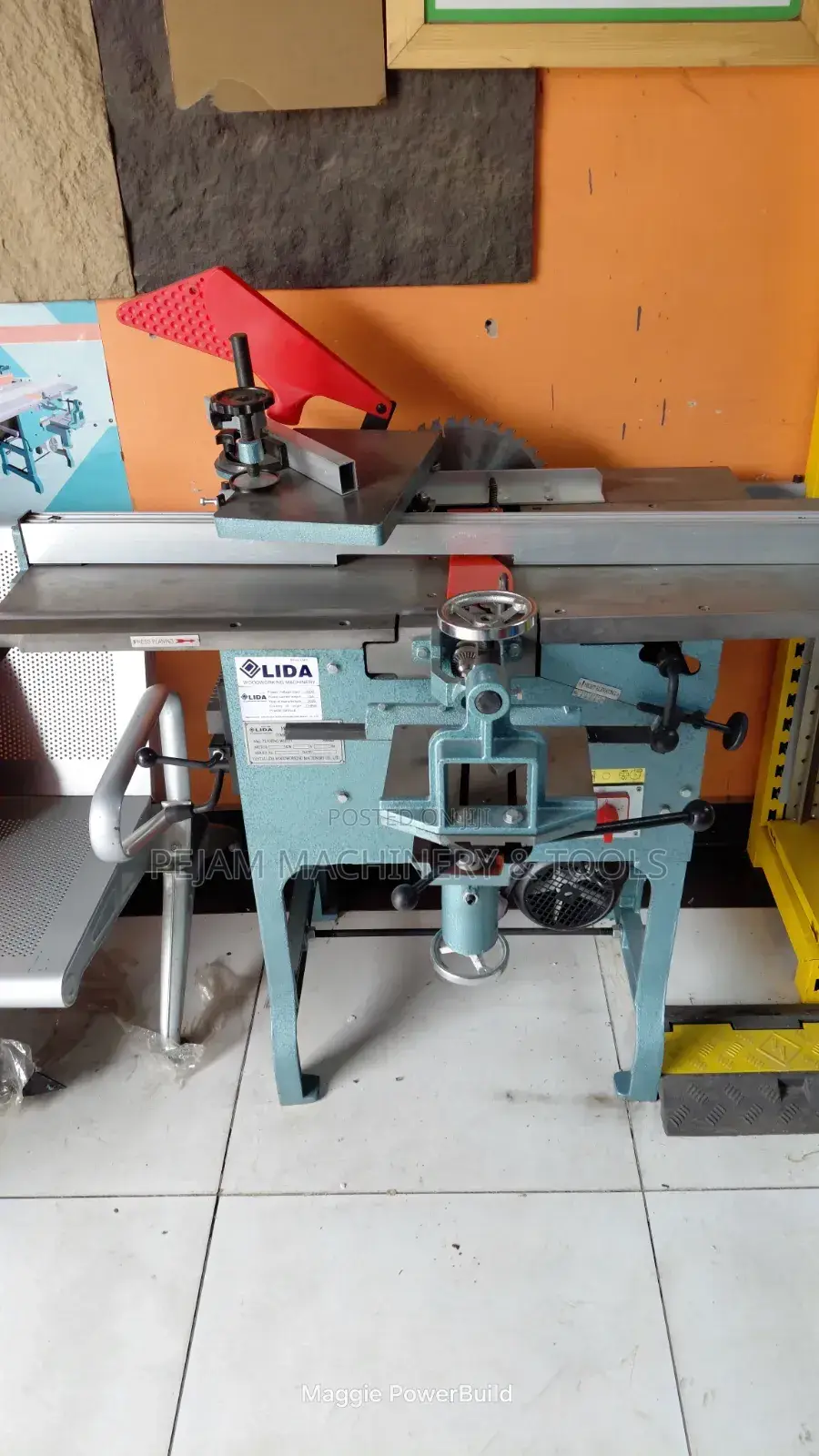 Combined Multipurpose Lida Woodworking/Planer Machine