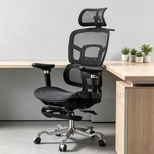Full Mesh Ergonomic Executive Seat With Footrest