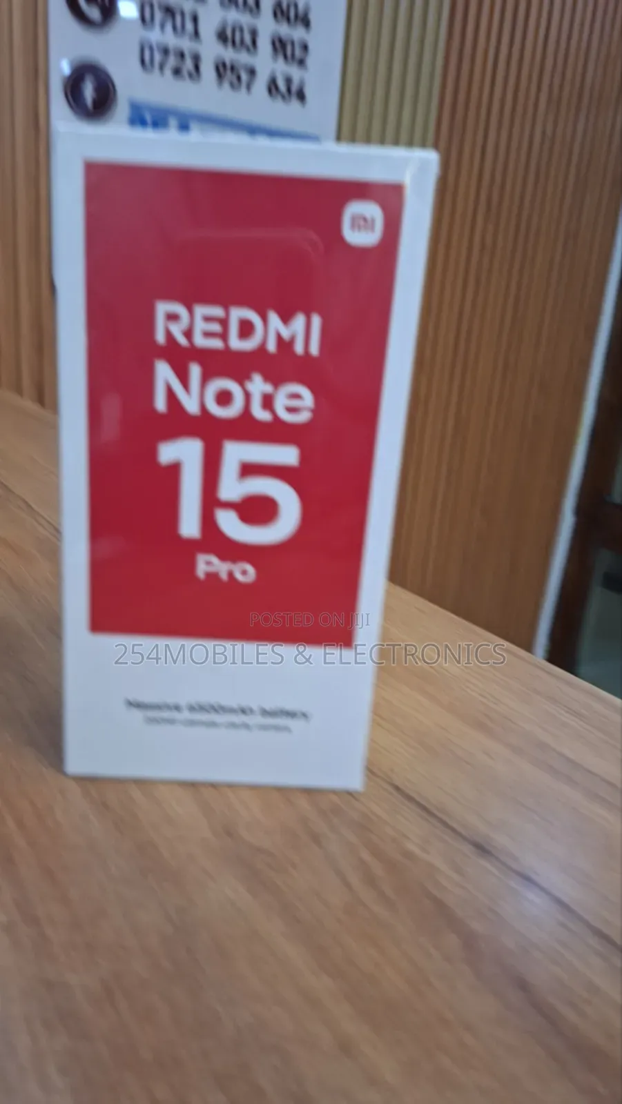 New Xiaomi Redmi Note 15 Pro 256 GB Red