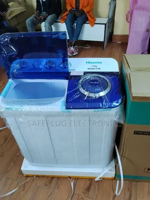Hisense 7.5kg Twin Tub Laundry Machine for Home Use