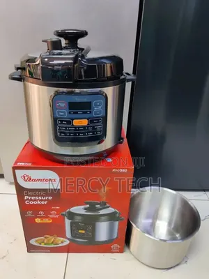 Ramtons Electric Pressure Cooker 6l Rm/582