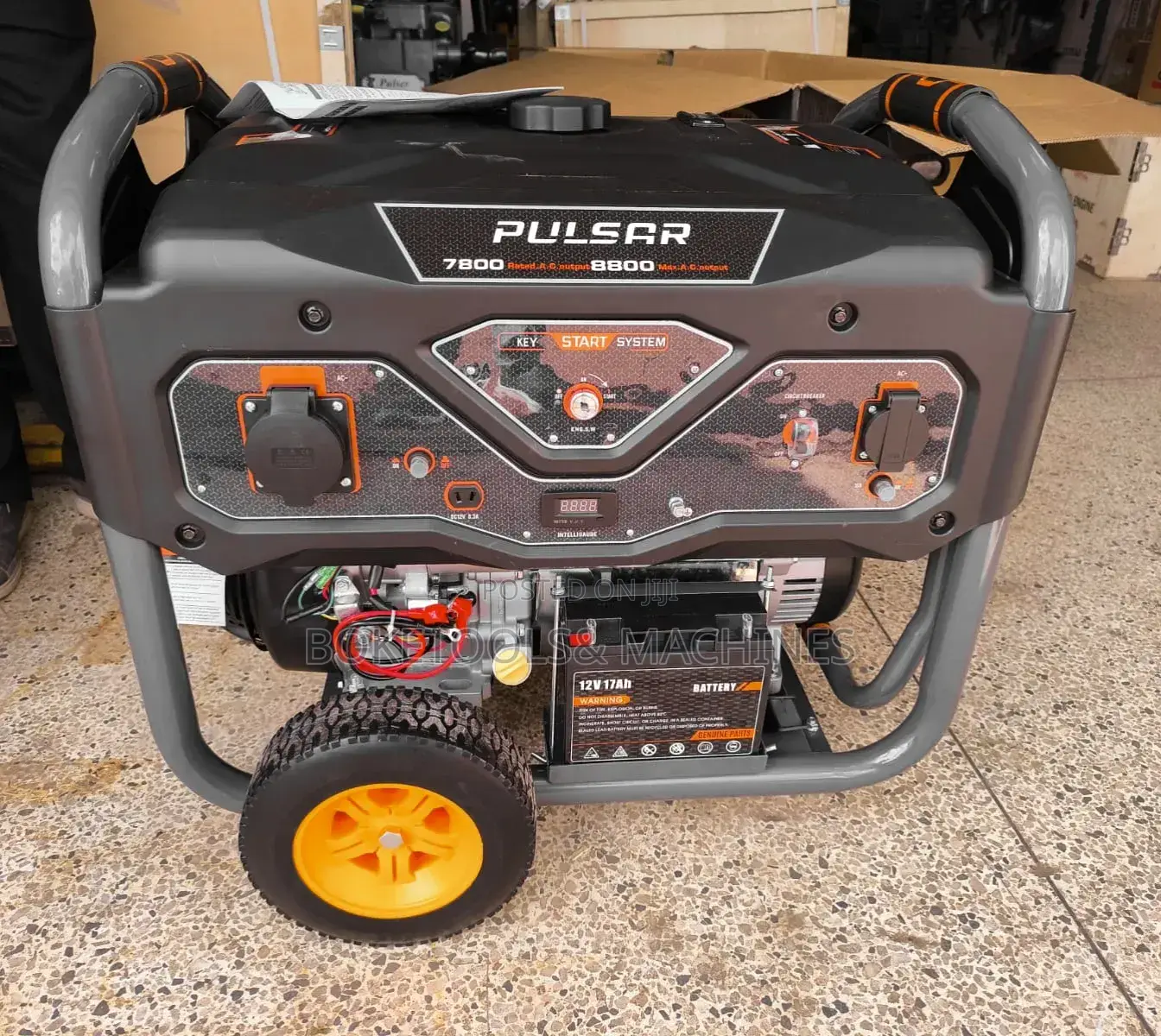Pulsar Gasoline Generator Single Phase 11kva