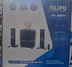 2.1ch Ailipu Mtungi Multimedia Speaker System With Bluetooth